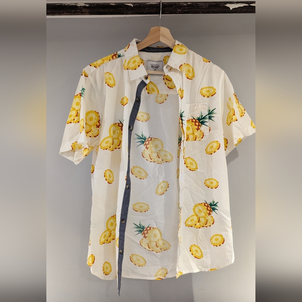 Pineapple Button Up Shirt